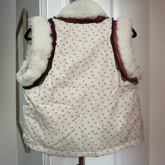 NWT JoSephine Utah Cream Cotton Vest - Sz XS/S (no flaws) - Picture 7 of 13